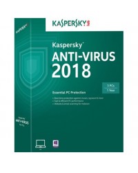 ANTIVIRUS KASPERSKY 2018 3PC